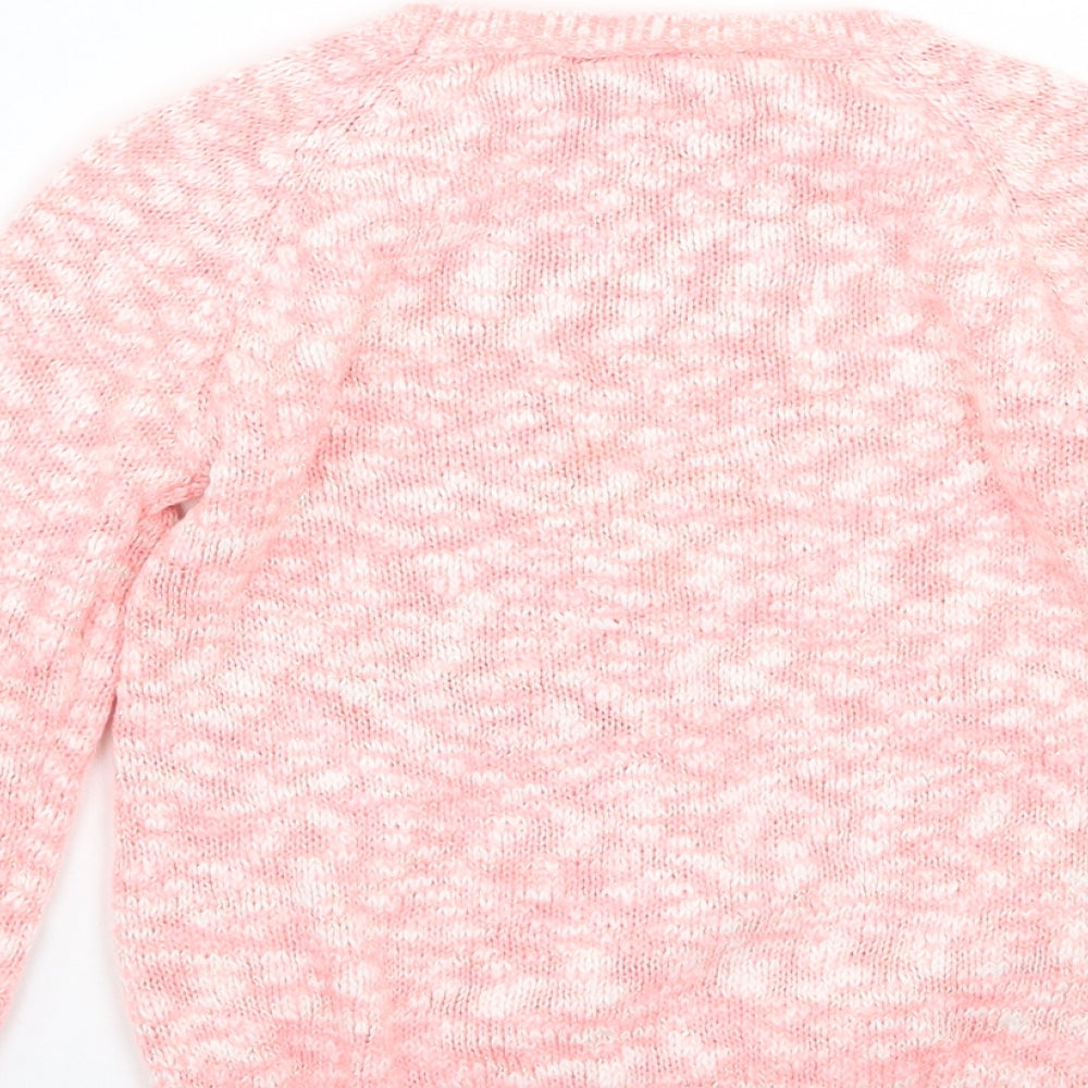 George Girls Pink   Pullover Jumper Size 3-4 Years