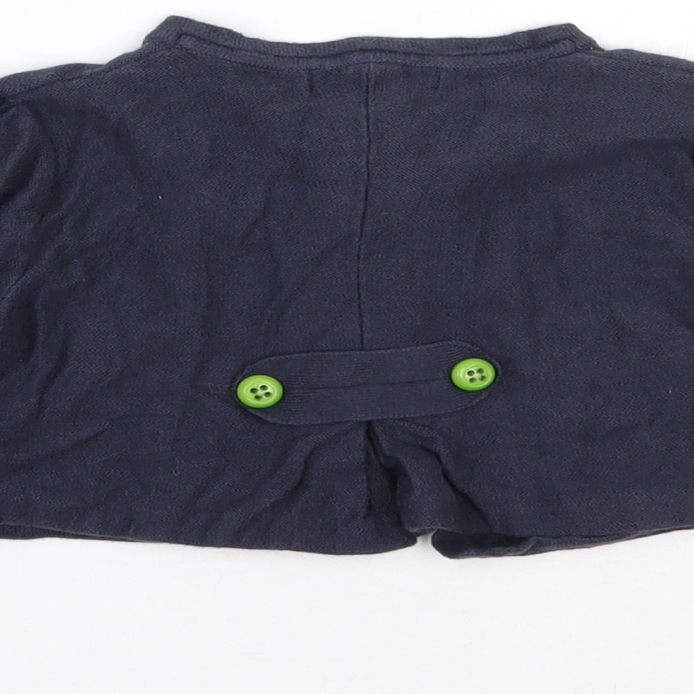 KENZO Girls Blue   Cardigan Jumper Size 6 Years