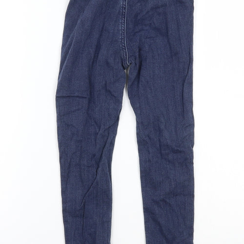 Gap Girls Blue  Canvas Skinny Jeans Size 6 Years