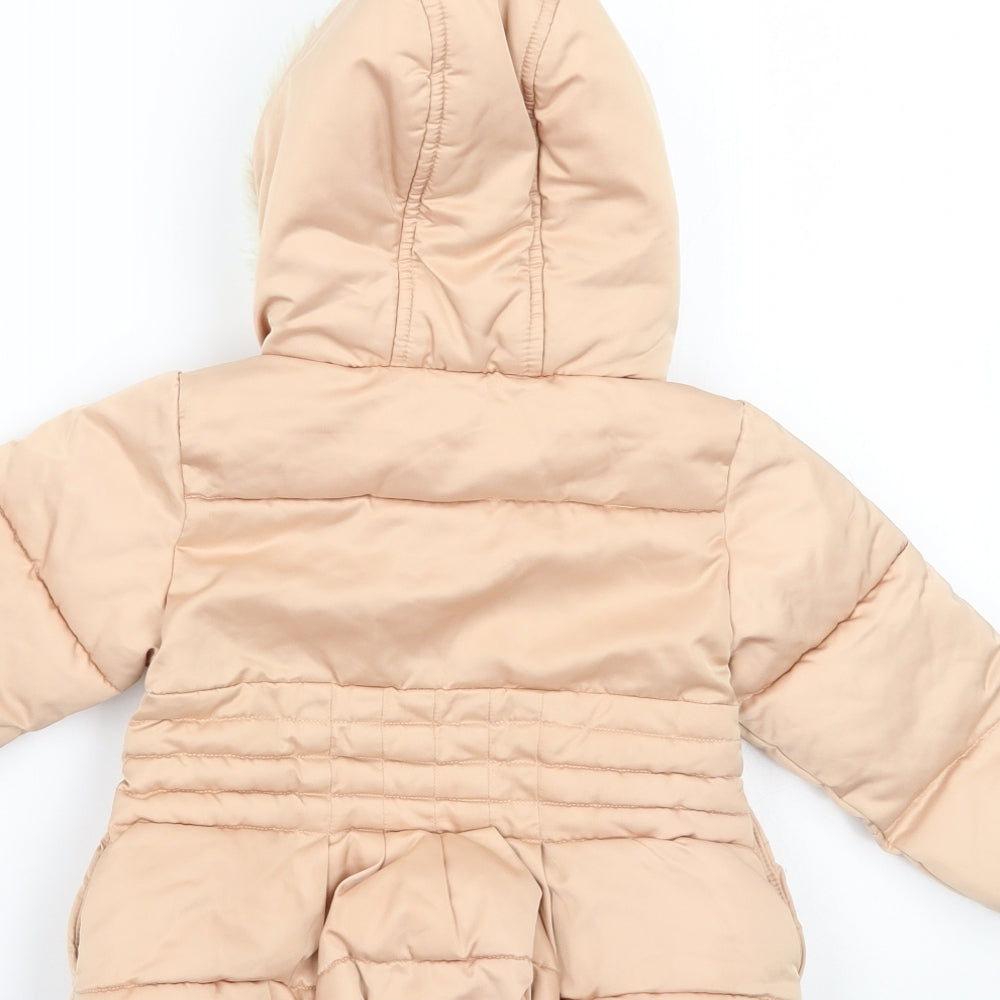 NEXT Girls Pink   Jacket Coat Size 12-18 Months