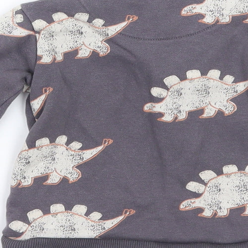 Marks and Spencer Baby Grey   Pullover Jumper Size 3-6 Months