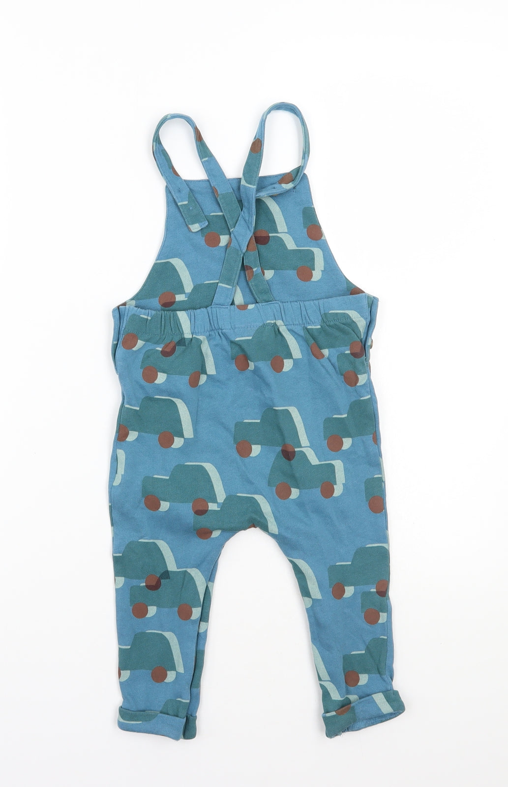 NEXT Boys Blue   Dungarees Trousers Size 2-3 Years