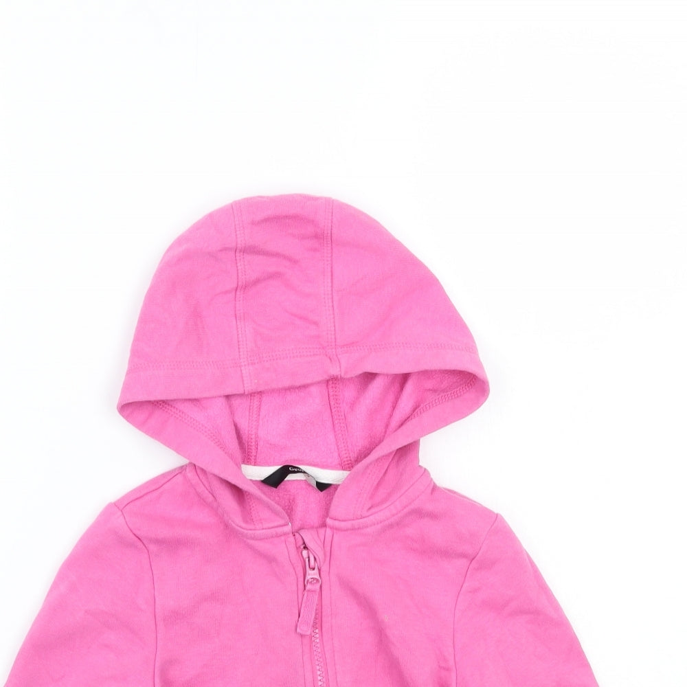 George Girls Pink   Jacket Coat Size 5-6 Years