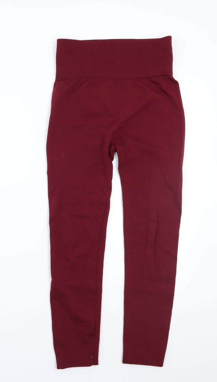 Satina Womens Red   Jegging Leggings Size S L23 in