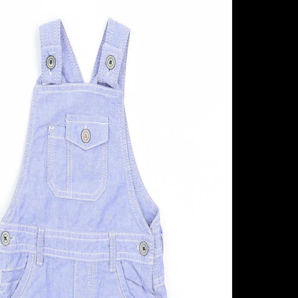 Marks and Spencer Baby Blue   Dungaree One-Piece Size 9-12 Months