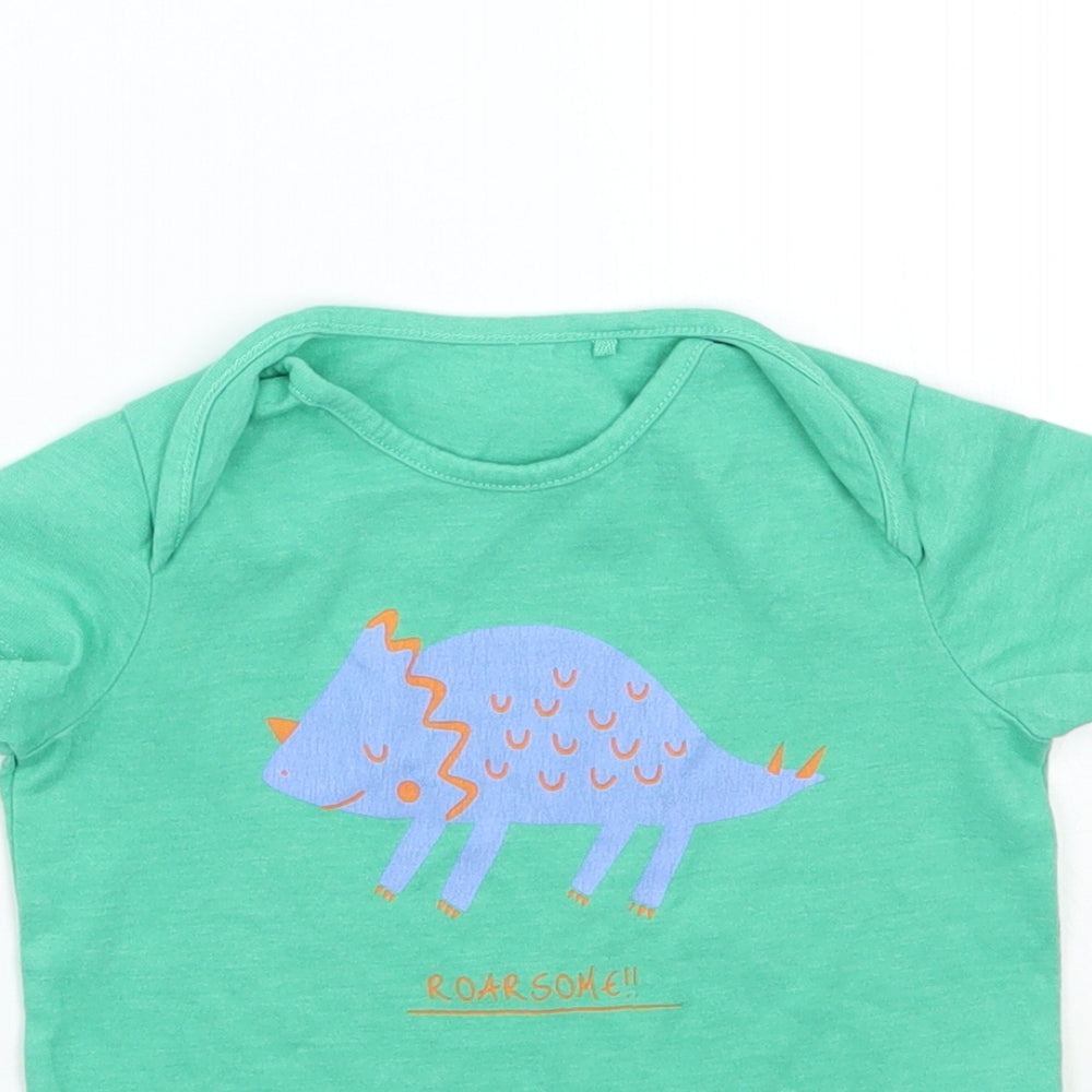 NEXT Boys Green   Basic T-Shirt Size 9-12 Months