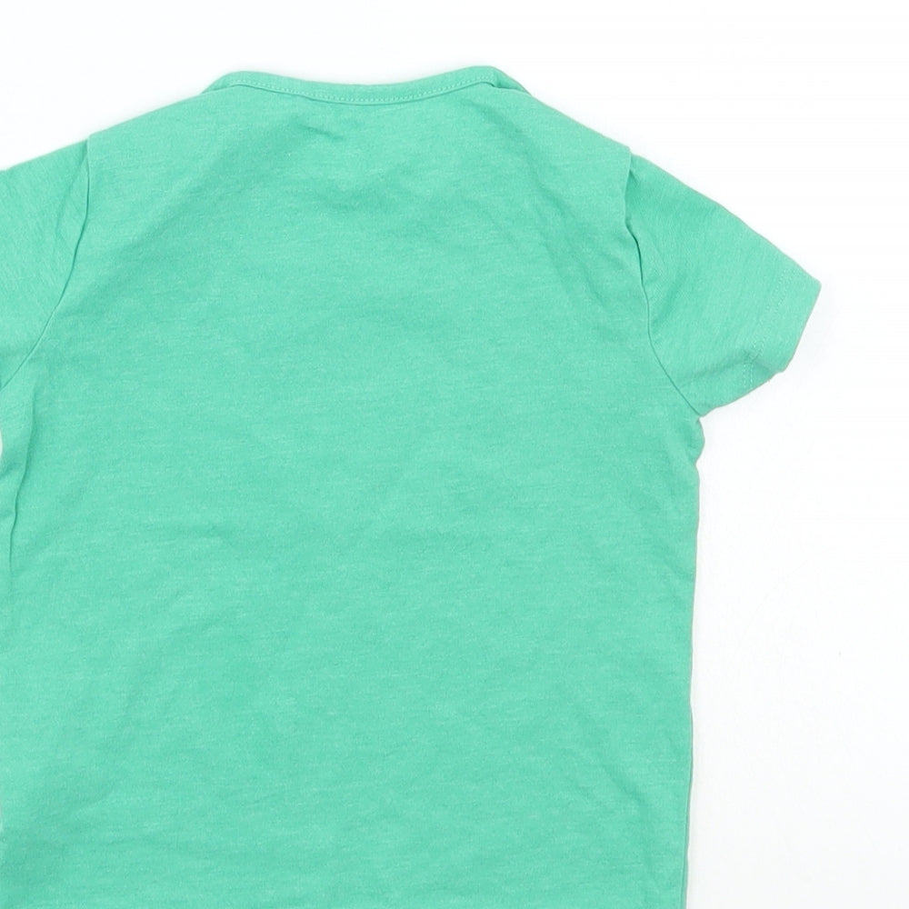 NEXT Boys Green   Basic T-Shirt Size 9-12 Months