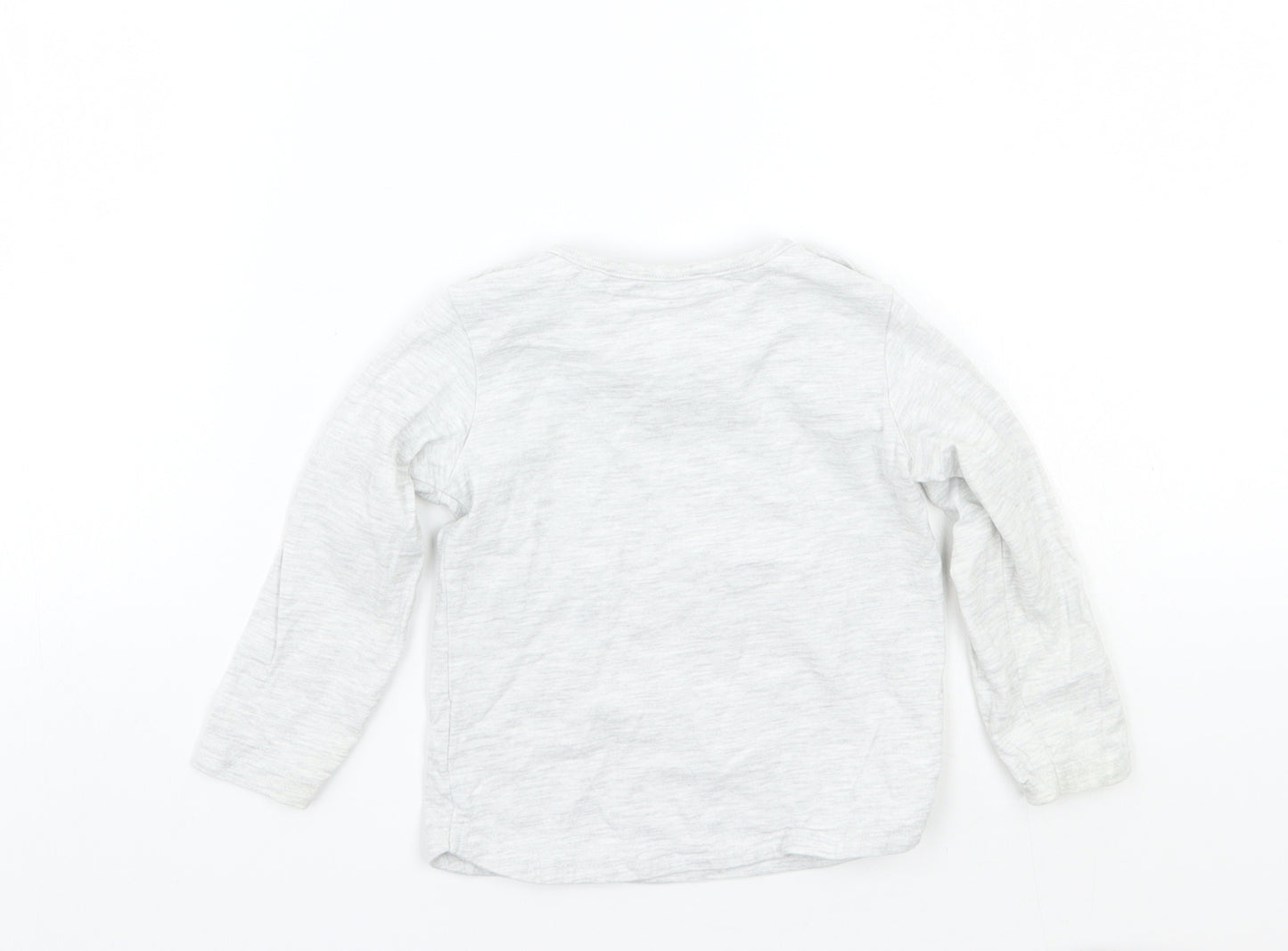 TU Baby Grey   Basic T-Shirt Size 9-12 Months