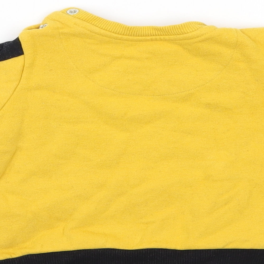 Fred & flo Baby Yellow   Pullover Jumper Size 3-6 Months