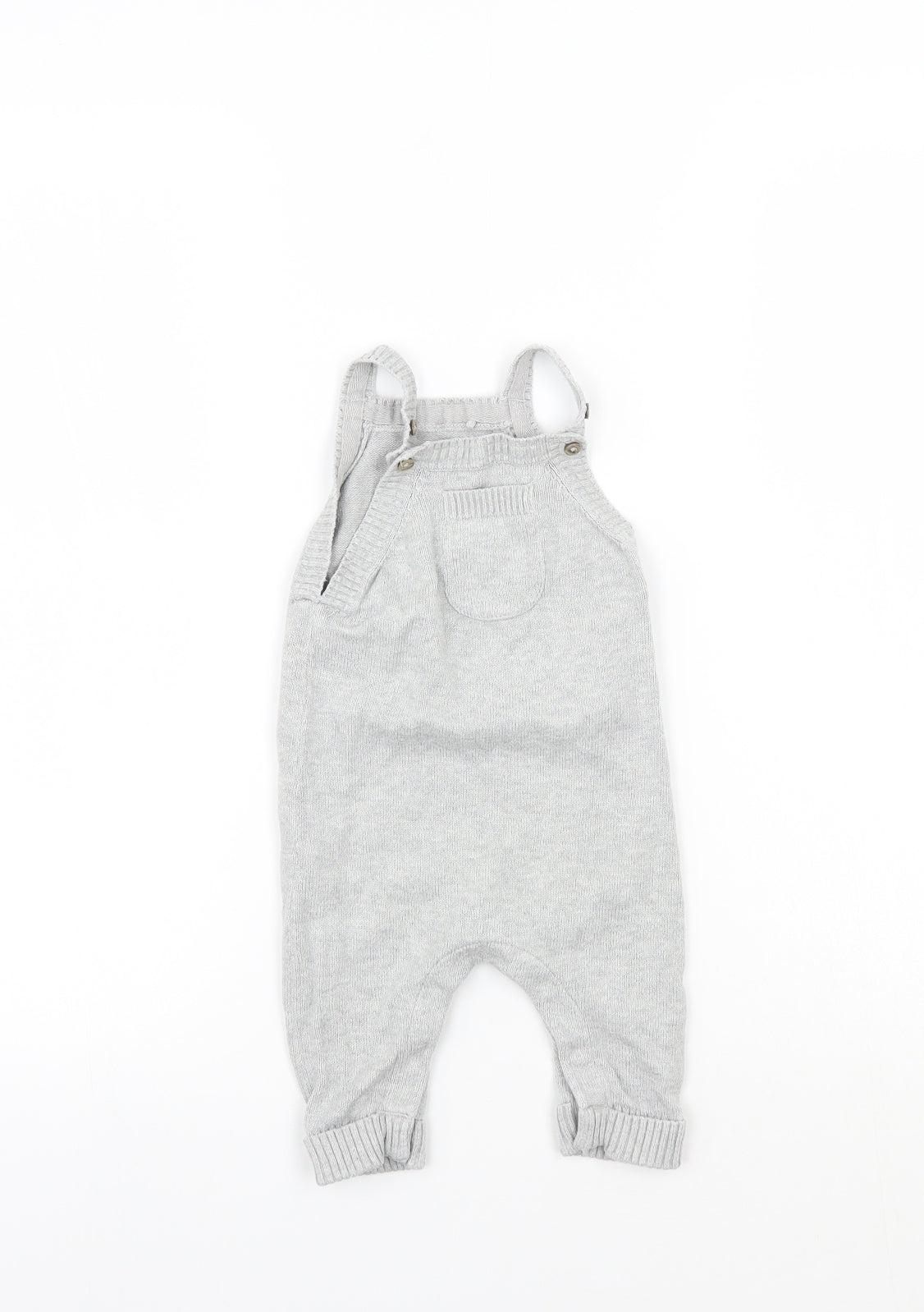 TU Baby Grey   Dungaree One-Piece Size 3-6 Months