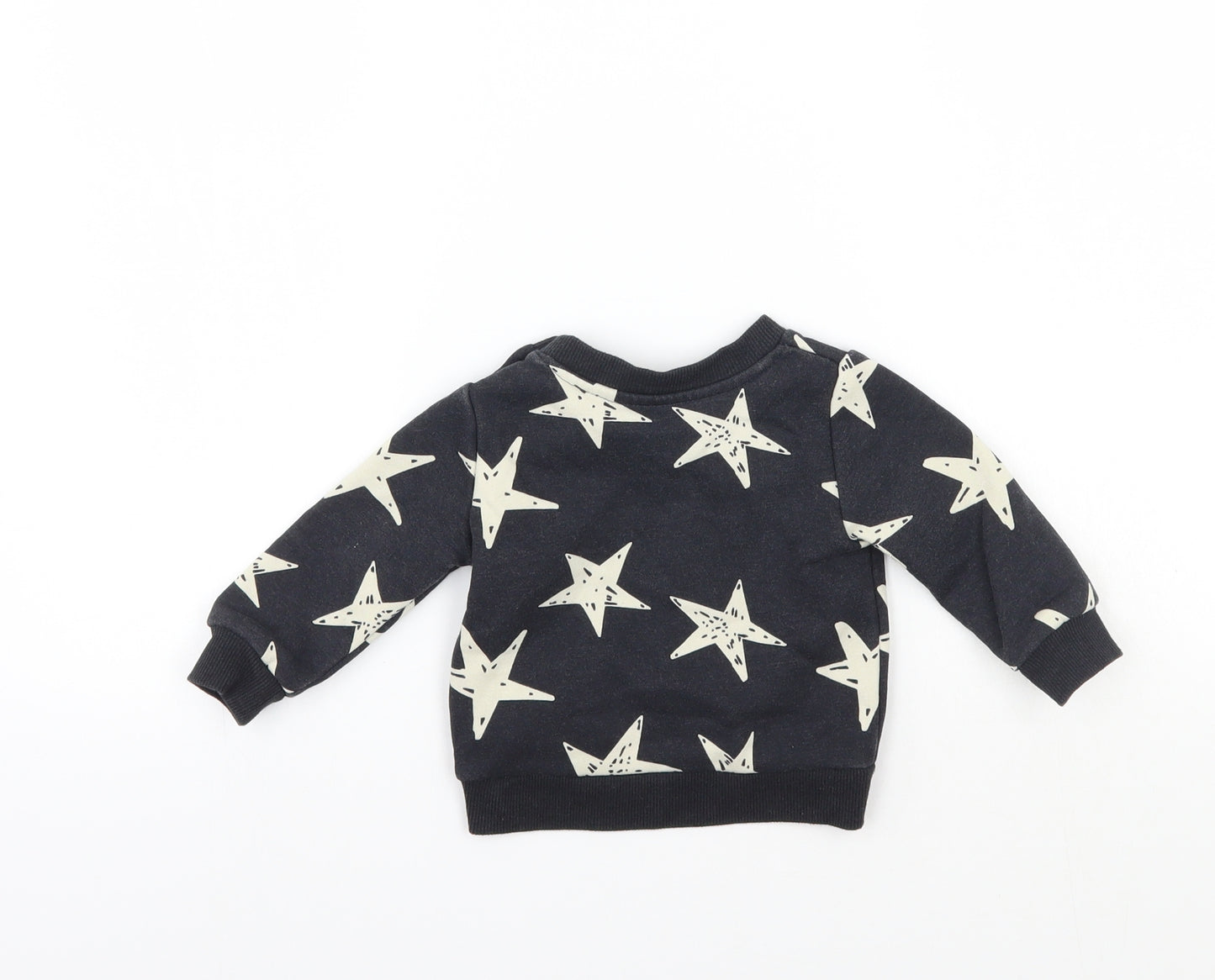 Primark Girls Black   Pullover Jumper Size 3-6 Months