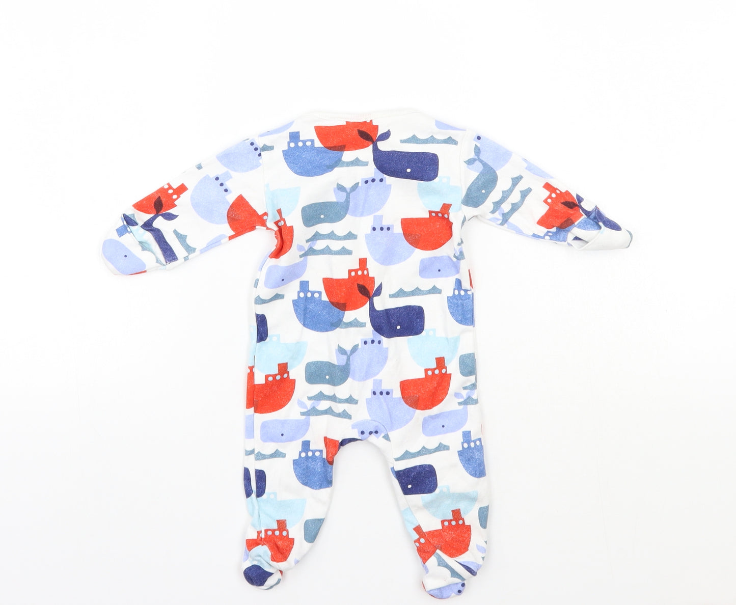 NEXT  White   Babygrow One-Piece Size Newborn