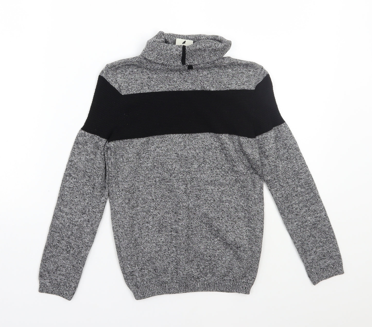 River Island Boys Grey   Pullover Jumper Size 7 Years