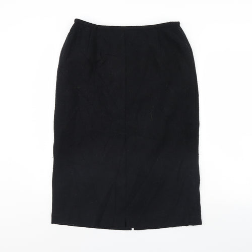 Eastex Womens Black   Peasant Skirt Size 16