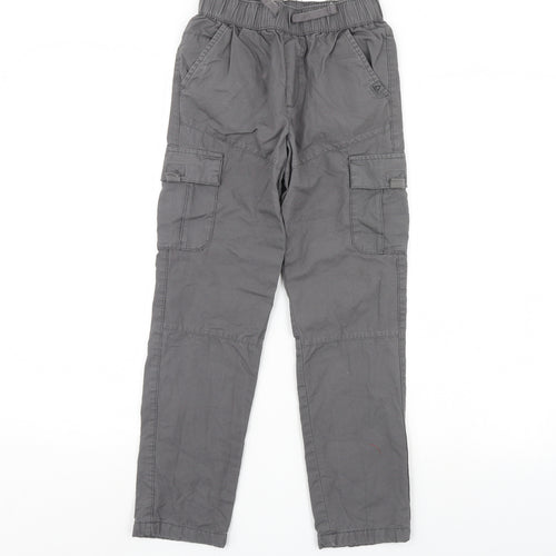 George Boys Grey   Chino Trousers Size 9 Years