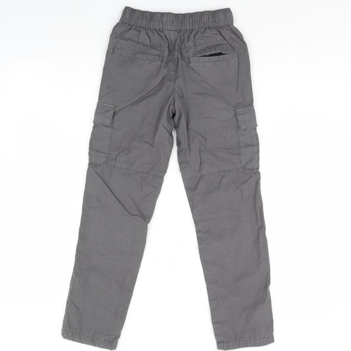 George Boys Grey   Chino Trousers Size 9 Years