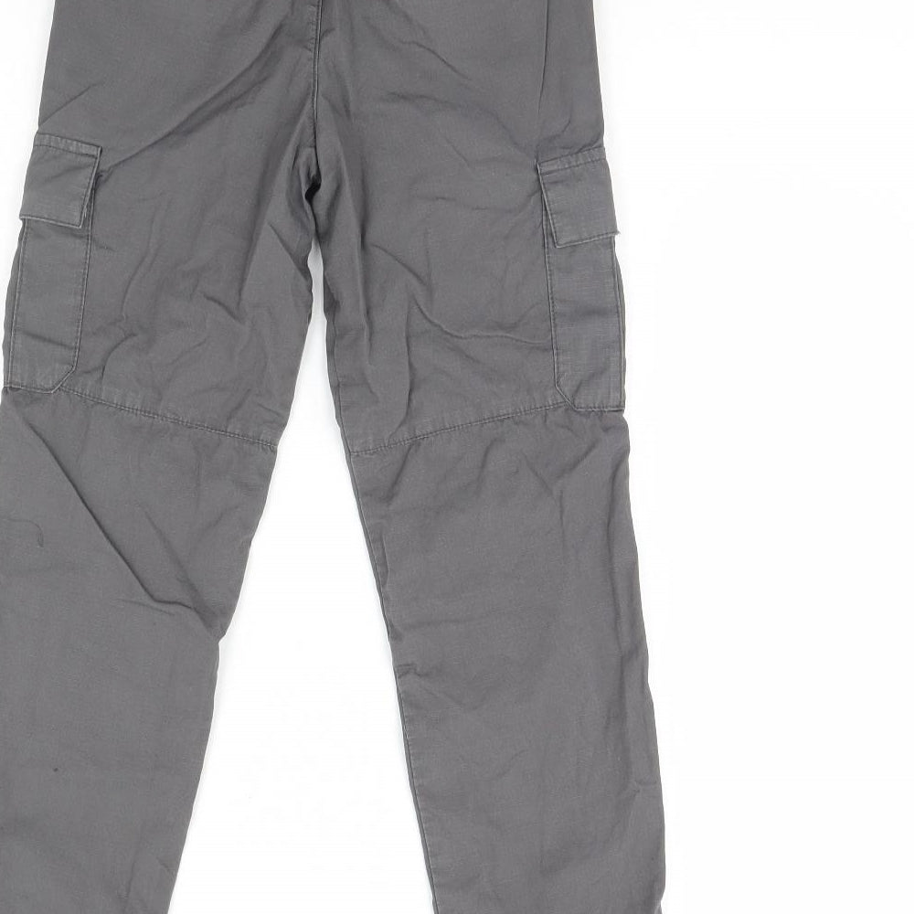 George Boys Grey   Chino Trousers Size 9 Years