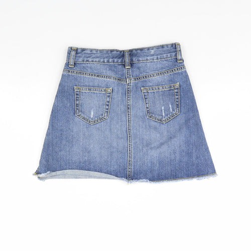 Denim Girls Blue  Denim Mini Skirt Size 10 Years