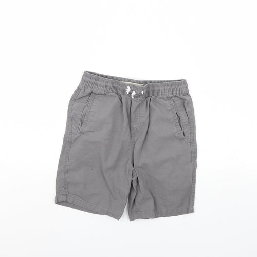 Denim & Co. Boys Grey   Chino Shorts Size 10 Years