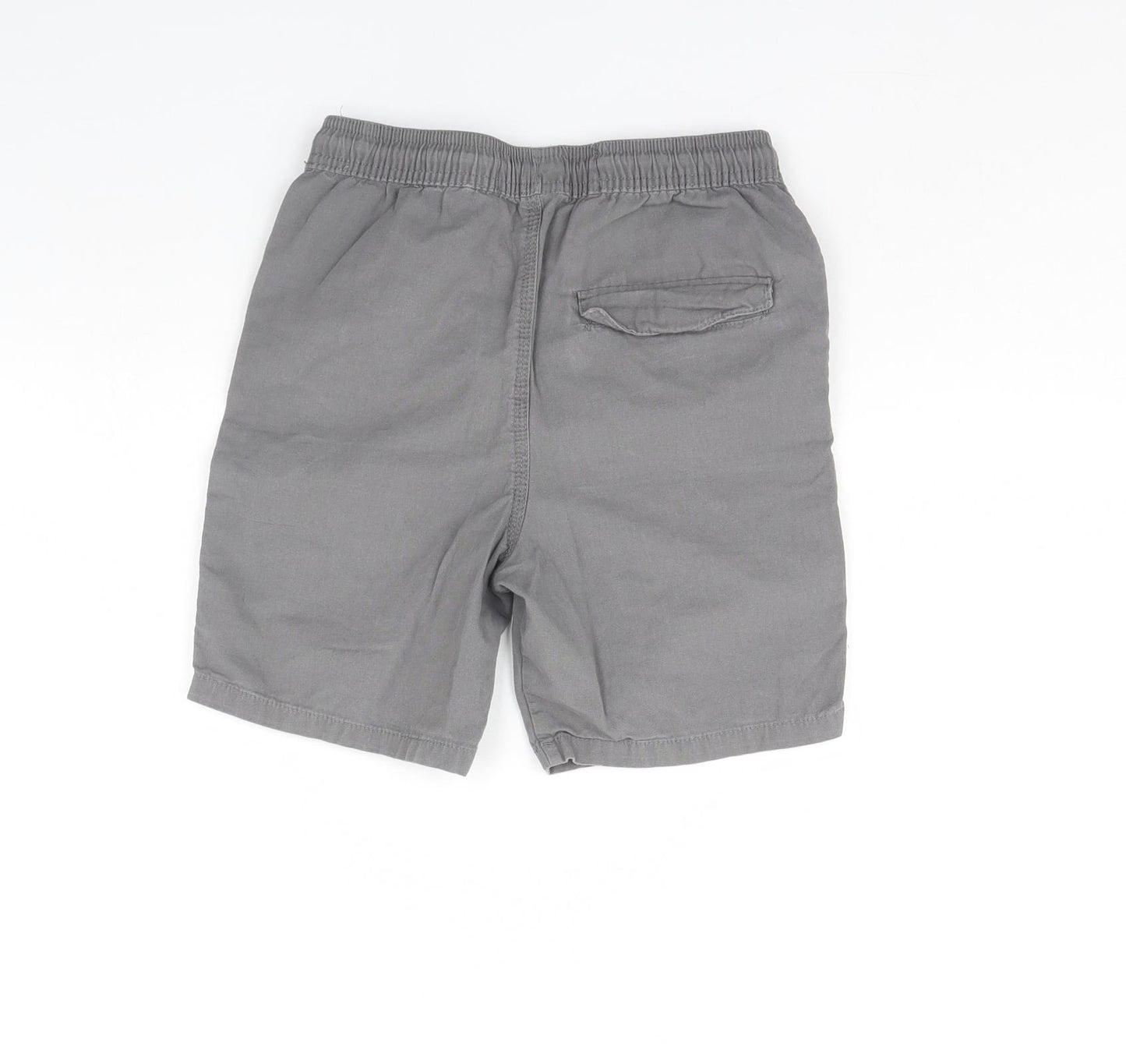 Denim & Co. Boys Grey   Chino Shorts Size 10 Years