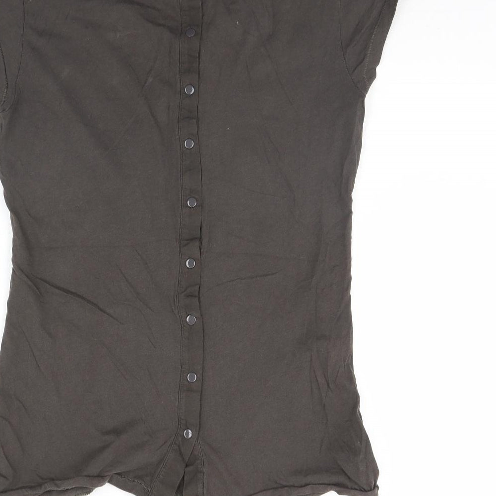 Firetrap Womens Brown   Basic T-Shirt Size M