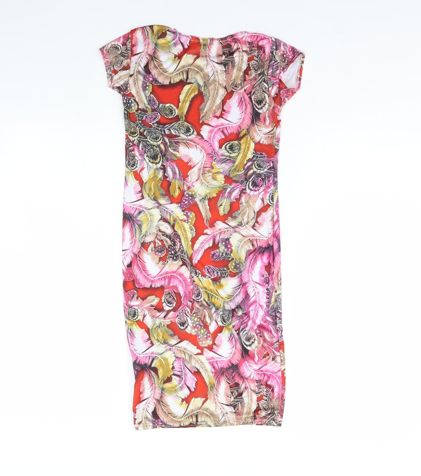 Blossom Girls Red Floral  Mini  Size 9 Years