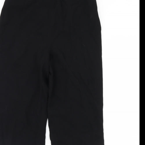 Preworn Womens Black   Trousers  Size 16 L30 in