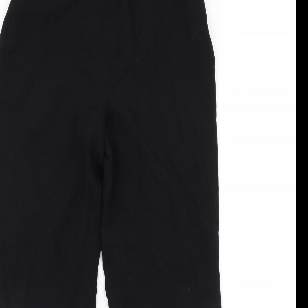 Preworn Womens Black   Trousers  Size 16 L30 in