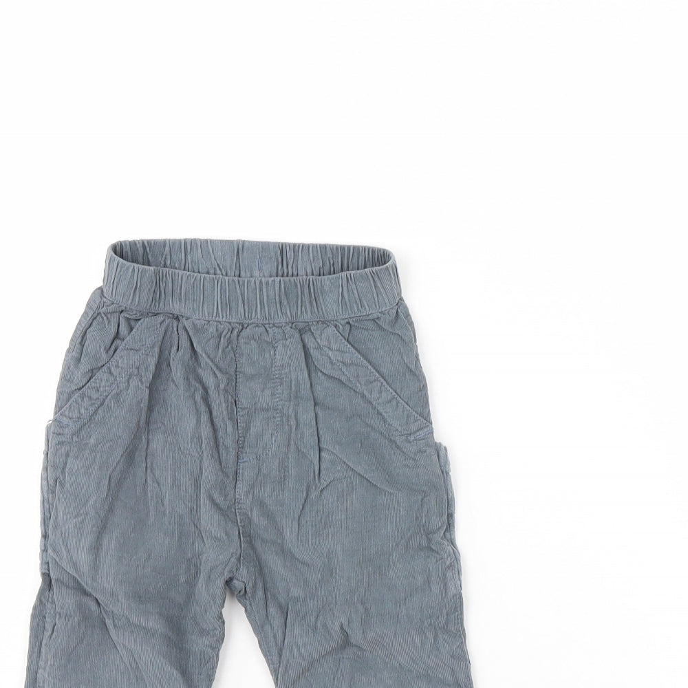 Nutmeg Girls Grey   Cargo Trousers Size 2 Years