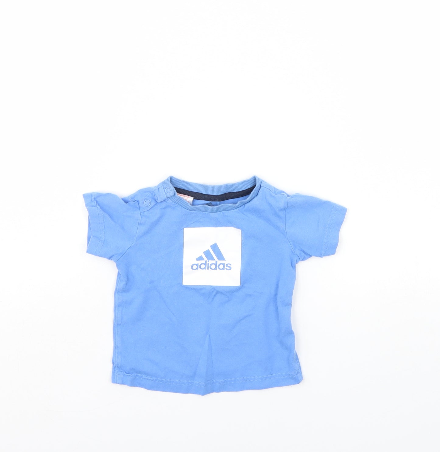 adidas Baby Blue   Basic T-Shirt Size 6-9 Months