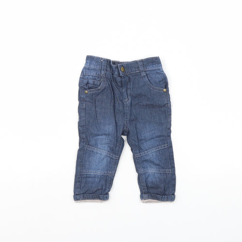 TU Baby Blue   Capri Trousers Size 9 Months