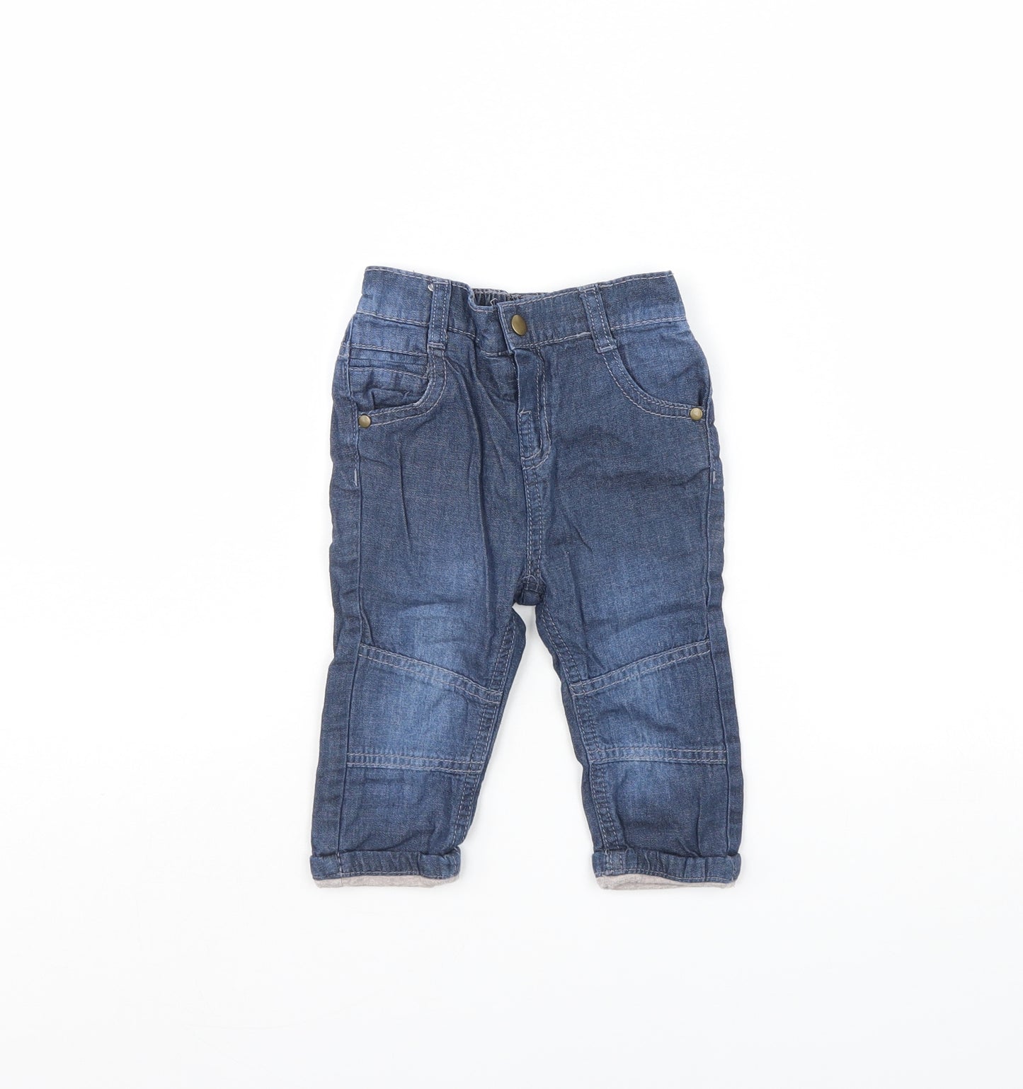 TU Baby Blue   Capri Trousers Size 9 Months
