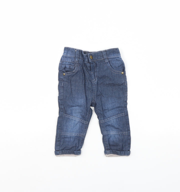 TU Baby Blue   Capri Trousers Size 9 Months