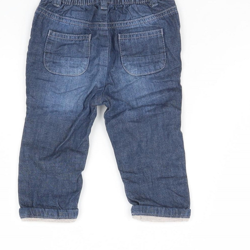 TU Baby Blue   Capri Trousers Size 9 Months