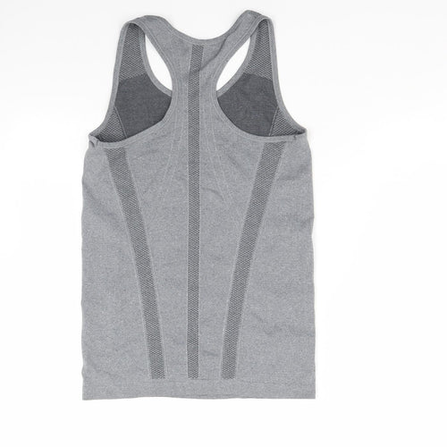 Workout Womens Grey   Basic Tank Size 10