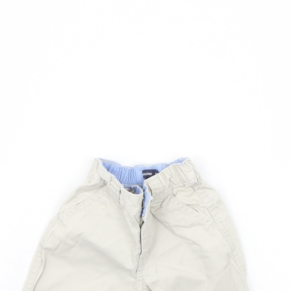 Gap Baby Beige   Cargo Trousers Size 0-3 Months