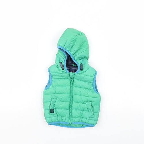 NEXT Baby Green   Gilet Coat Size 3-6 Months