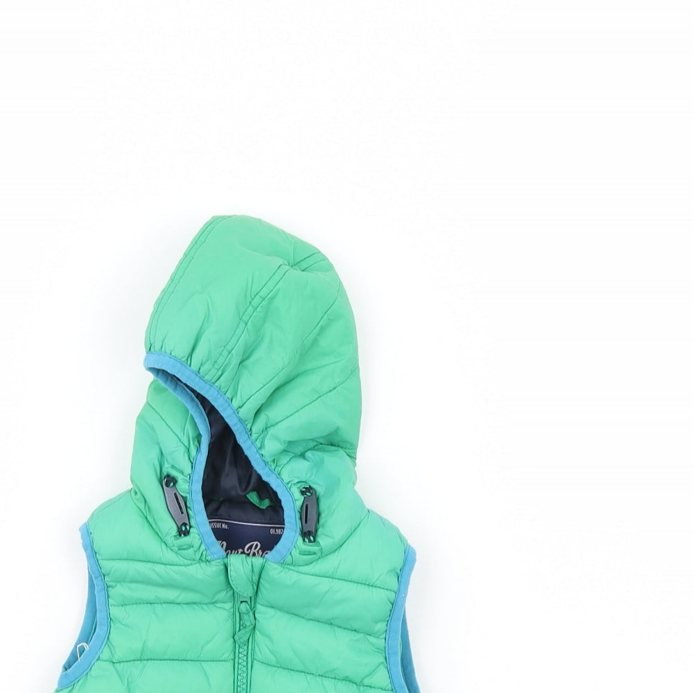 NEXT Baby Green   Gilet Coat Size 3-6 Months