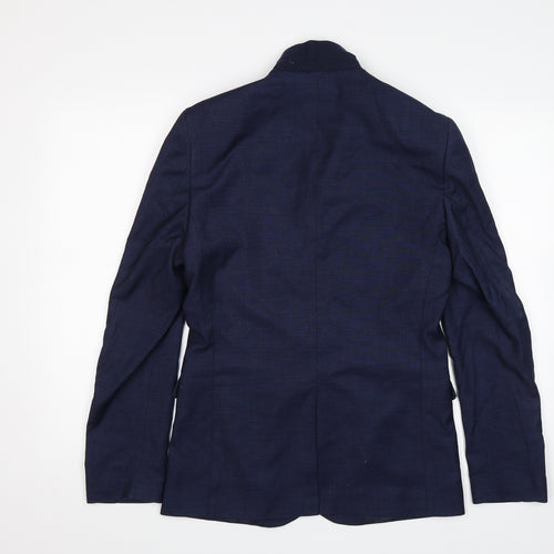 H&M Mens Blue   Jacket Blazer Size 36