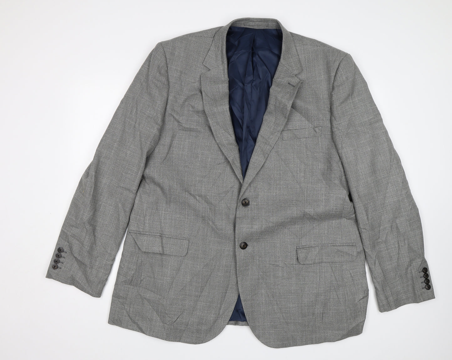 M&S Mens Grey   Jacket Blazer Size 48