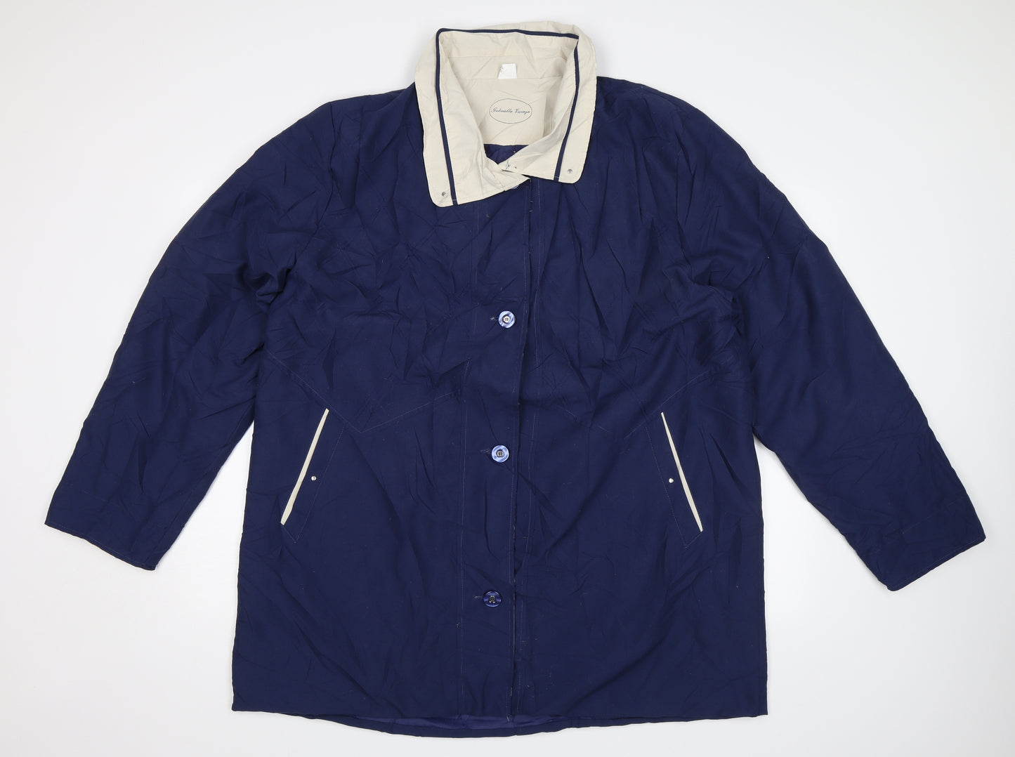 Gabriella Vicenza Womens Blue   Jacket  Size 20