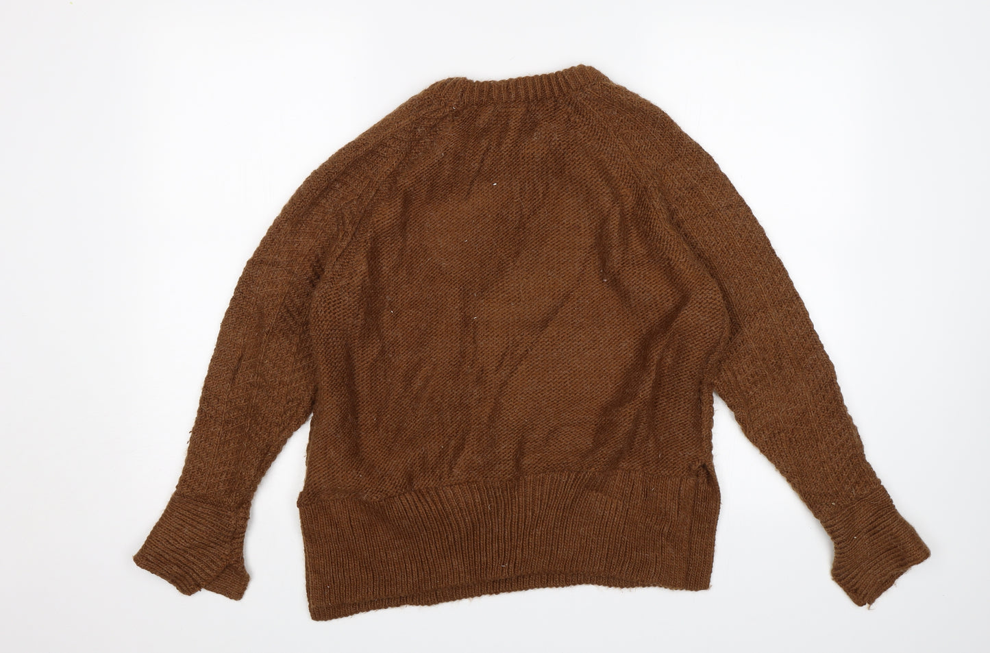 H&M Womens Brown   Pullover Jumper Size M
