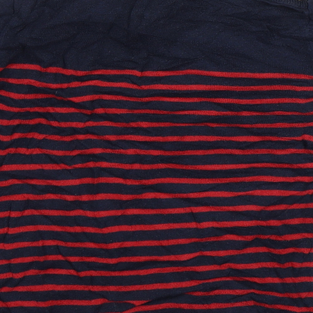 Atmosphere Womens Red Striped  Pullover Jumper Size 10