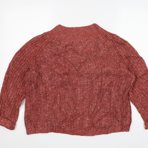 Per Una Womens Red   Pullover Jumper Size S