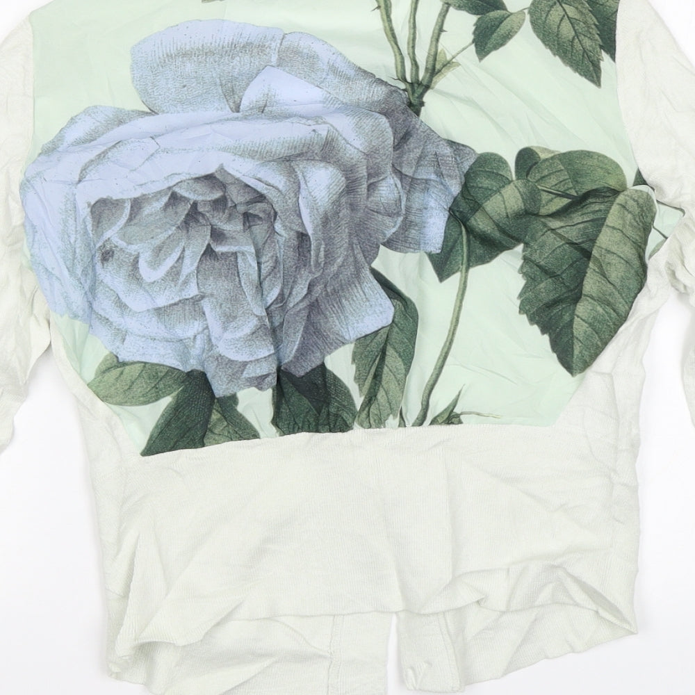 Ted Baker Womens Green   Cardigan Jumper Size 6  - Rose