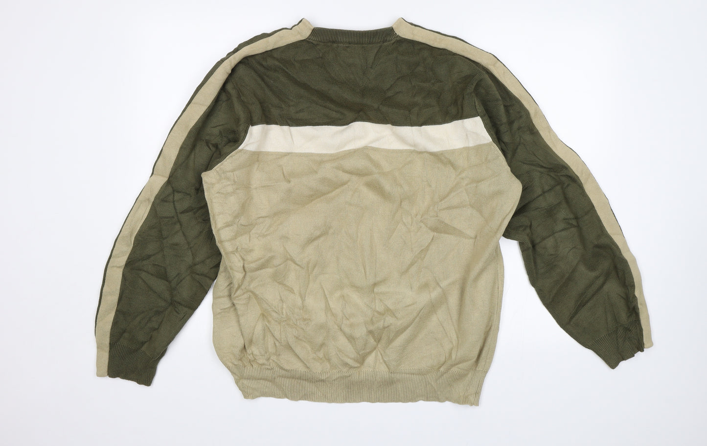 Tommy Hilfiger Mens Green   Pullover Jumper Size L