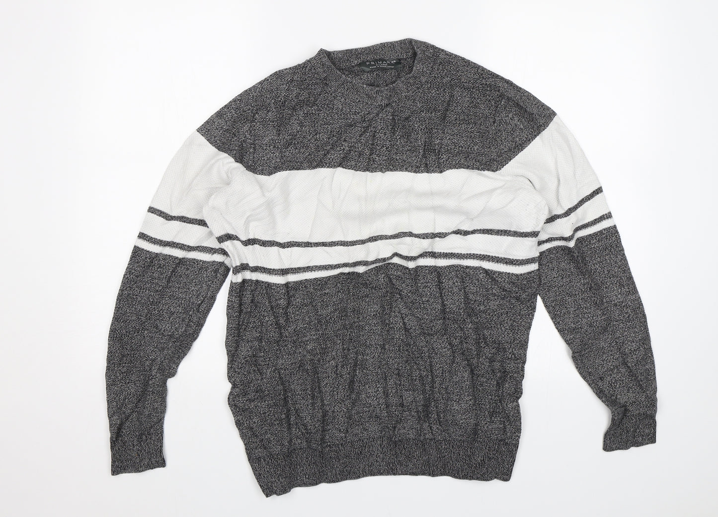 Primark Womens Grey   Pullover Jumper Size XL