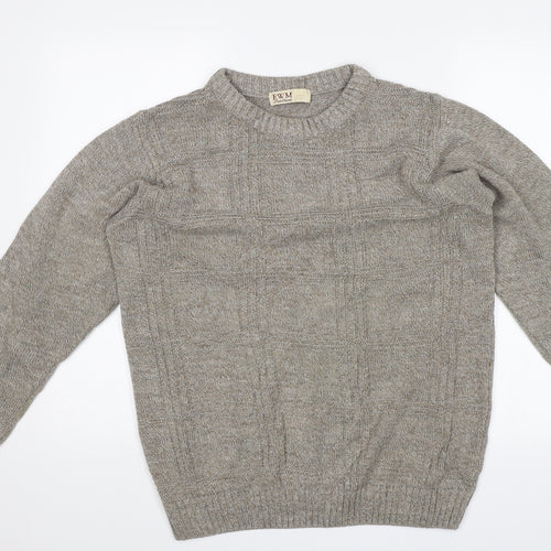 EWM Womens Beige   Pullover Jumper Size 8