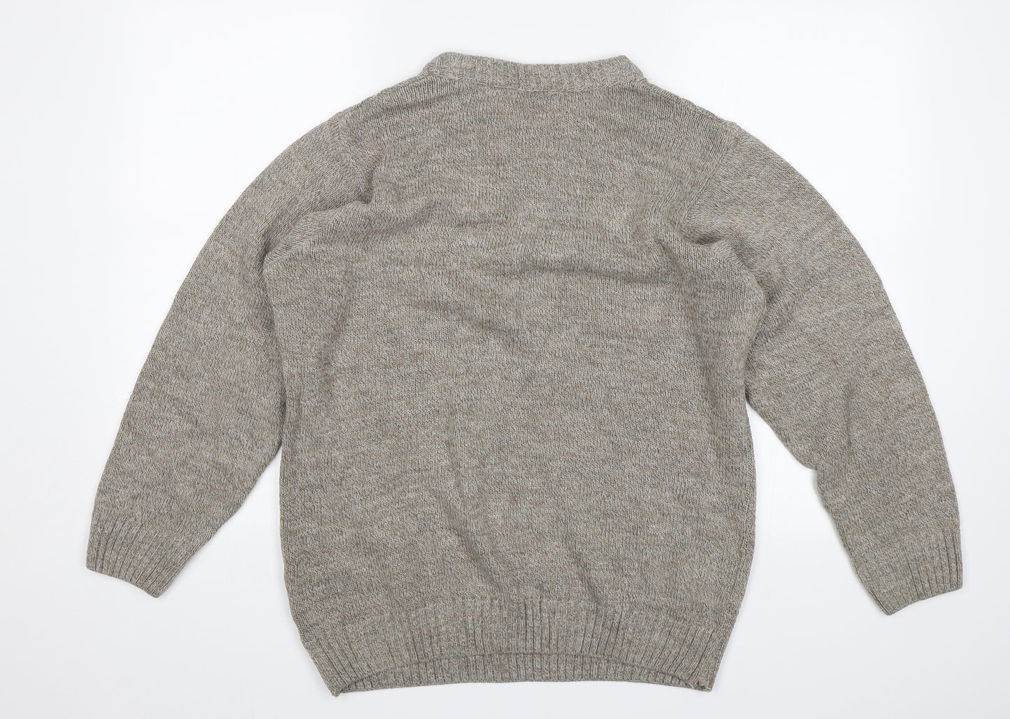 EWM Womens Beige   Pullover Jumper Size 8