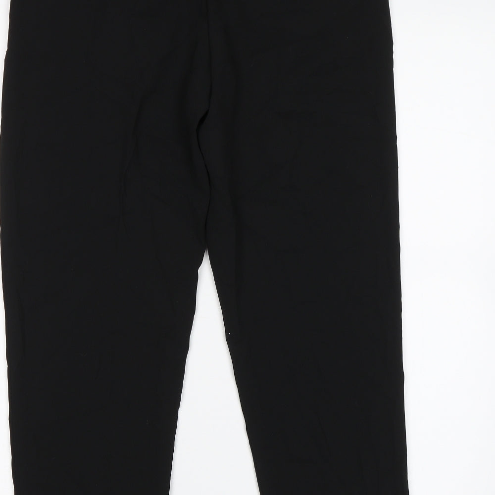 H&M Womens Black   Dress Pants Trousers Size 8 L24 in